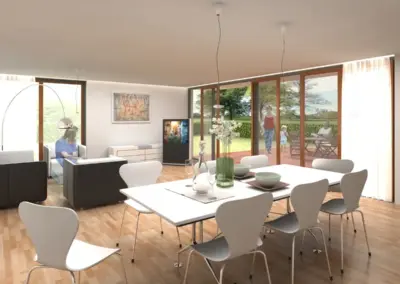 Floating Timber Wall Shelves